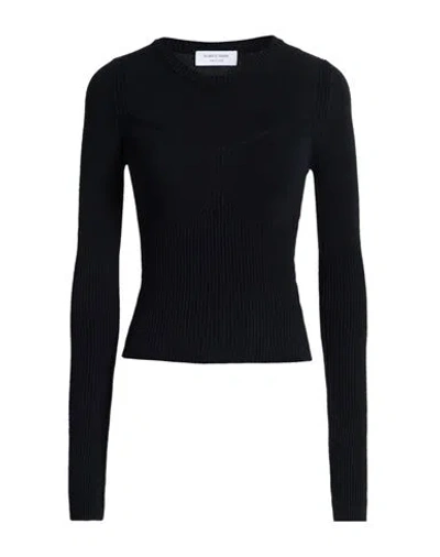 Marine Serre Woman Sweater Black Size Xs Viscose, Elastane