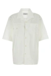 MARINE SERRE MARINE SERRE WOMAN WHITE COTTON SHIRT