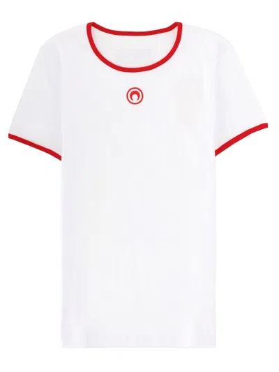 Marine Serre Women's Mini T-shirt In White