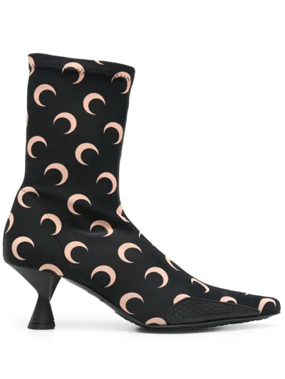 Marine Serre Women Moon Sock Boots