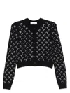 Marine Serre Moon Jacquard Knit Cardigan