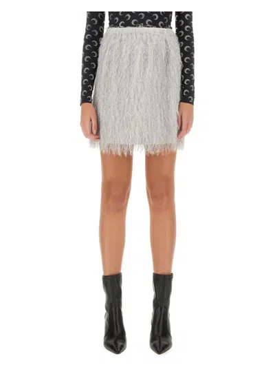 MARINE SERRE WOMEN'S MOON STRASS CREWNECK TOP