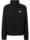 Marine Serre Recycled Nylon Track Jacket Clothing In Black