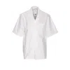 Marine Serre Short Sleeves Collared Neck Regenerated Shirt