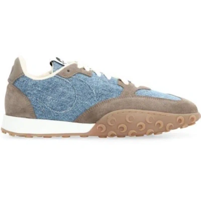 Marine Serre Women's Regenerated Moire Low-top Sneakers In Multi