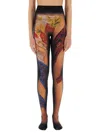 Marine Serre Women "statue" Leggings