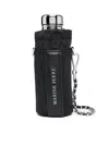 Marine Serre Women Thermoire Bottle And Denim Holder In Black