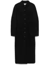 Marine Serre Wool Coat In Bk99