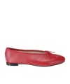 Marine Serre Red Repetto Edition Lilouh Soft Nappa Ballerina Flats