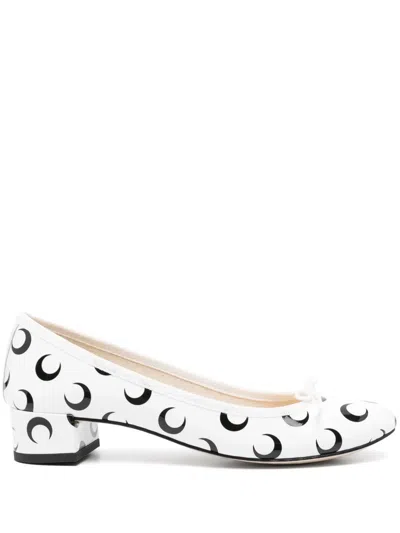 MARINE SERRE X REPETTO 35MM CAMILLE PUMPS