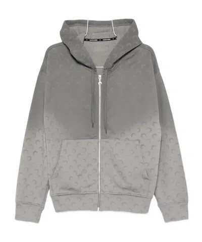 MARINE SERRE ZIP-UP HOODIE