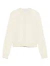 Marine Serre Cardigan With Jacquard Moon Motif