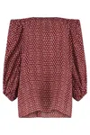 Marinella Piccinno Silk Blouse In Brown