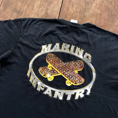 Pre-owned Marino Infantry X Vintage Marino Infantry Skategang T Shirt