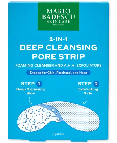 Mario Badescu 2-in-1 Deep Cleansing Pore Strip, 6-pk. In No Color