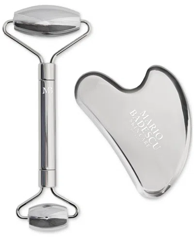 Mario Badescu 2-pc. Stainless Steel Facial Roller & Gua Sha Set