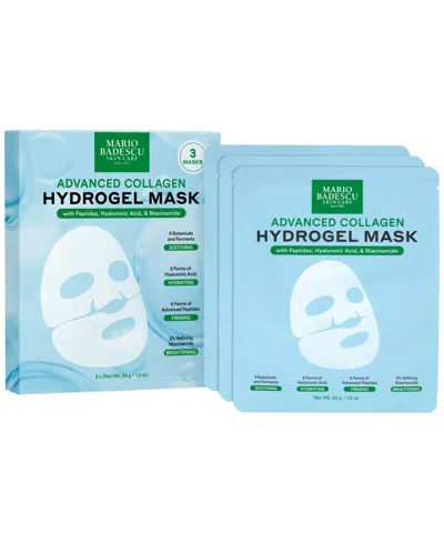 Mario Badescu 3-pack Advanced Collagen Face Mask In Transparent