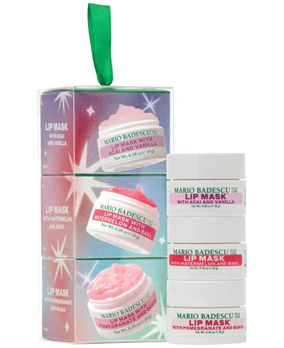 Mario Badescu 3-piece Mini Lip Mask Set In No Color