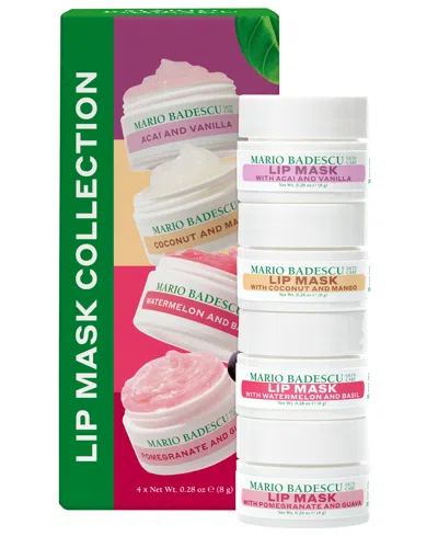 Mario Badescu 4-pc. Mini Lip Mask Collection Set, 0.28 Oz. In Transparent