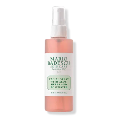 Mario Badescu Facial Spray With Aloe, Herbs And Rosewater - 4.0 oz