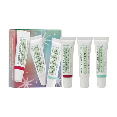 Mario Badescu Giftable Lip Balm Trio In No Color
