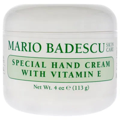 Mario Badescu Hand Cream Vitamin E By  For Unisex - 4 oz Cream In Multi