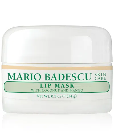 Mario Badescu Lip Mask With Coconut & Mango, 0.5 Oz. In No Color