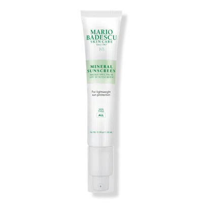 Mario Badescu Mineral Sunscreen Spf 30
