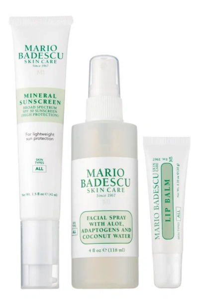 Mario Badescu Ready, Set, Protect Gift Set (nordstrom Exclusive) $45 Value In White