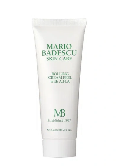 Mario Badescu Rolling Cream Peel With A.h.a 73ml In White
