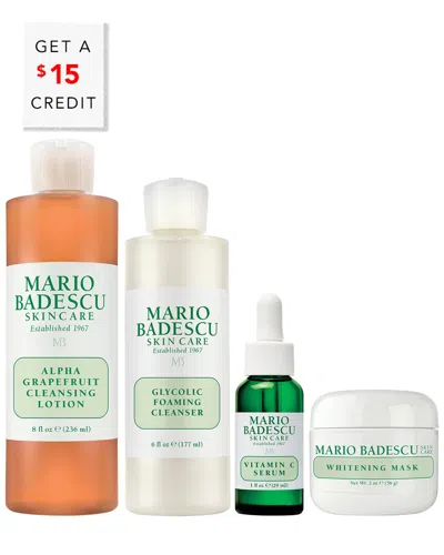 Mario Badescu Unisex The Brightening Kit In Transparent