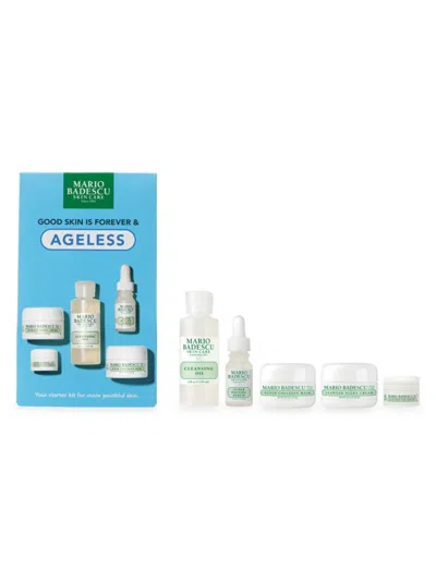 Mario Badescu Women's 5-piece Good Skin Is Forever & Ageless Kit In Cream
