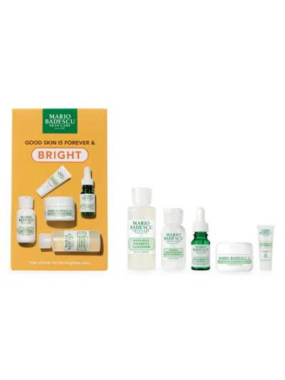 Mario Badescu Women's 5-piece Good Skin Is Forever & Bright Kit In White