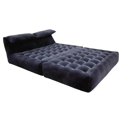 Pre-owned Mario Bellini 1970s Bamboletto Series "le Bambole" Bed Daybed By  For B&b Italia In Black