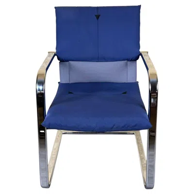 Pre-owned Mario Bellini 1990s Vitra Figura Cantilever Chair, Design By , Object X, Metal In Purple
