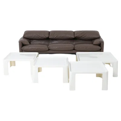 Pre-owned Mario Bellini 4 Amanta Coffee Table By  In Gray