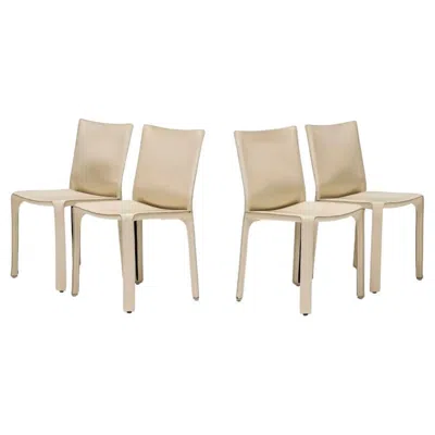 Pre-owned Mario Bellini 412 Cab Chair By  For Cassina In Sand