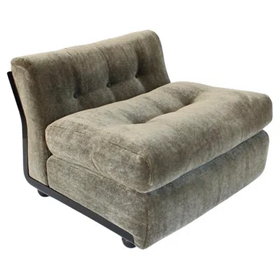 Pre-owned Mario Bellini Amanta Chair Lounge Chair For B&b Italia Circa 1970 In Gray