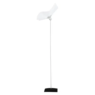 Pre-owned Mario Bellini Area 160 Floor Lamp By  For Artemide, 1960s In Transparent