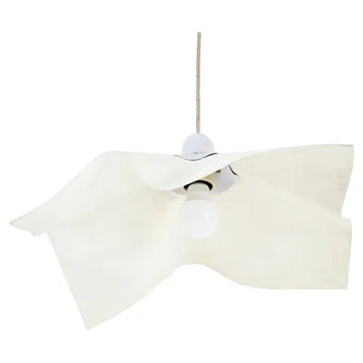 Pre-owned Mario Bellini Area 50 Hanging Lamp By  For Artemide, 1970s In White