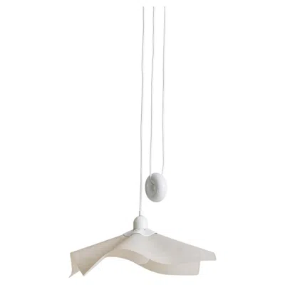 Pre-owned Mario Bellini Area 50' Resin Pendant Light By  For Artemide, 1976 - 2 Available In Transparent