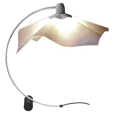 Pre-owned Mario Bellini Area Desk/table Lamp By Artemide  Design In Years '74 In Sand