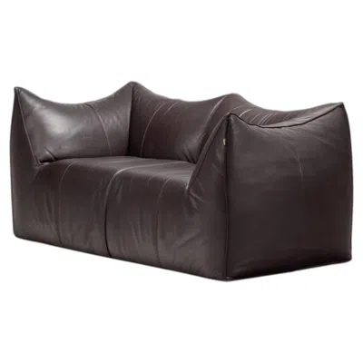 Pre-owned Mario Bellini Bambole 2 Sofa B&b Italia Italy 1973 In Black