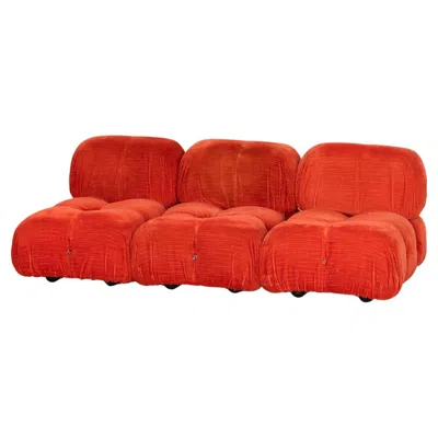 Pre-owned Mario Bellini Camaleonda By  For B&b Italia In Red