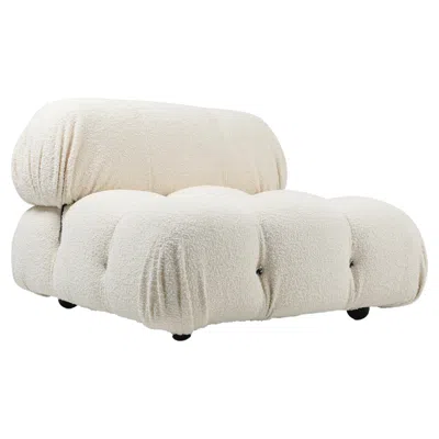 Pre-owned Mario Bellini Camaleonda Lounge Chair In Boucle Wool By , Sectional Sofa, 1970's In Sand