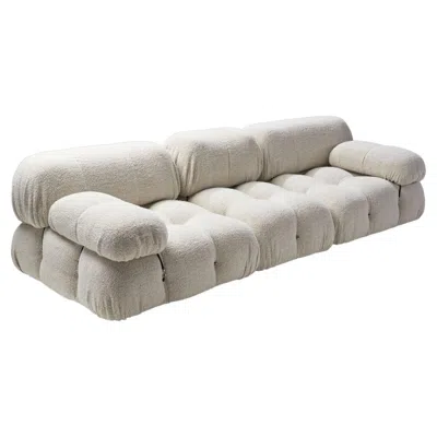 Pre-owned Mario Bellini “camaleonda” Modular Sofa In 3 Segments By  For B&b, Italy 1971 In Brown