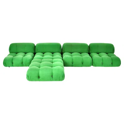Pre-owned Mario Bellini Camaleonda Sofa Modular By  For B&b Italia, 1970s In Green