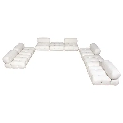 Pre-owned Mario Bellini Early 'camaleonda' Sectional By  For C&b Italia, C 1971, Signed In Gray
