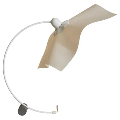 Pre-owned Mario Bellini Italian 'area Curvea' Table Lamp By , 1970s In Sand