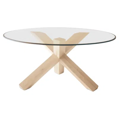 Pre-owned Mario Bellini La Rotonda Table For Cassina In Brown